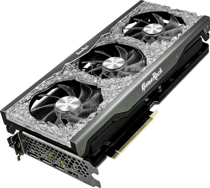 Видеокарта Palit PCI-E 4.0 PA-RTX3080Ti GAMEROCK 12GB NVIDIA GeForce RTX 3080TI 12288Mb 384 GDDR6X 1365/19000 HDMIx1 DPx3 HDCP Ret — фото 2