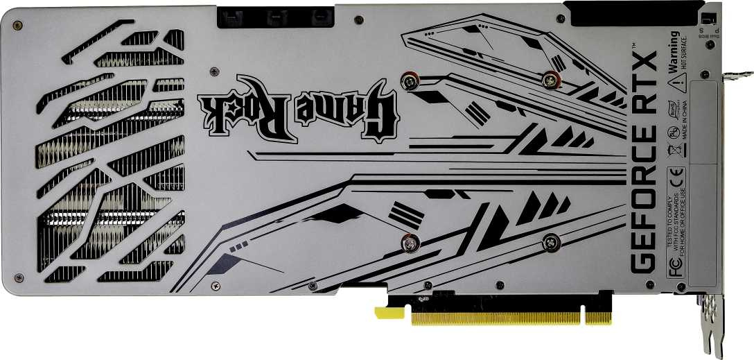 Видеокарта Palit PCI-E 4.0 PA-RTX3080Ti GAMEROCK 12GB NVIDIA GeForce RTX 3080TI 12288Mb 384 GDDR6X 1365/19000 HDMIx1 DPx3 HDCP Ret — фото 4