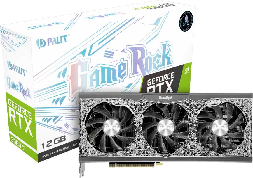Видеокарта Palit PCI-E 4.0 PA-RTX3080Ti GAMEROCK 12GB NVIDIA GeForce RTX 3080TI 12288Mb 384 GDDR6X 1365/19000 HDMIx1 DPx3 HDCP Ret — фото 9