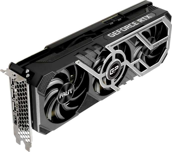 Видеокарта Palit PCI-E 4.0 PA-RTX3080Ti GAMINGPRO 12GB NVIDIA GeForce RTX 3080TI 12288Mb 384 GDDR6X 1365/19000 HDMIx1 DPx3 HDCP Ret — фото 9