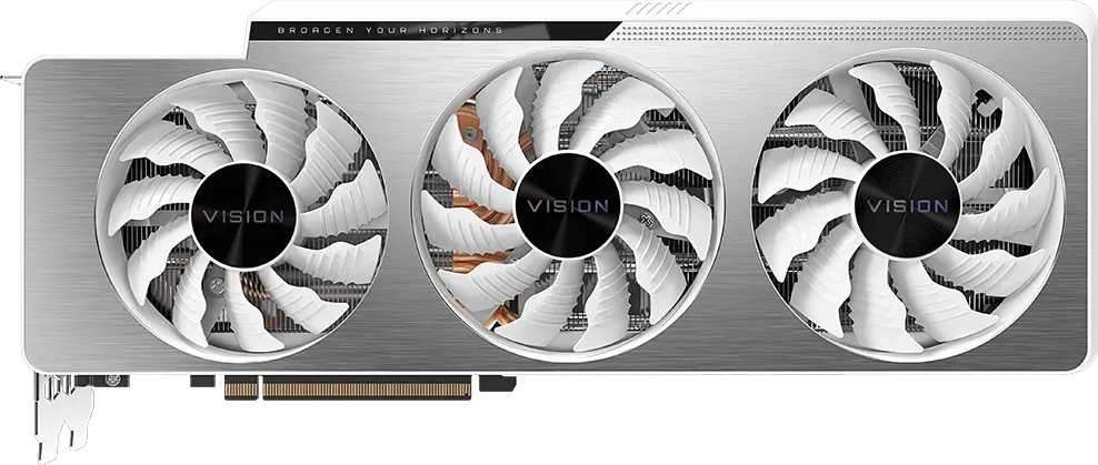 Видеокарта Gigabyte PCI-E 4.0 GV-N308TVISION OC-12GD NVIDIA GeForce RTX 3080TI 12288Mb 384 GDDR6X 1710/19000 HDMIx2 DPx3 HDCP Ret