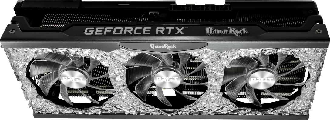 Видеокарта Palit PCI-E 4.0 PA-RTX3080Ti GAMEROCK OC12GB NVIDIA GeForce RTX 3080TI 12288Mb 384 GDDR6X 1365/19000 HDMIx1 DPx3 HDCP Ret — фото 5