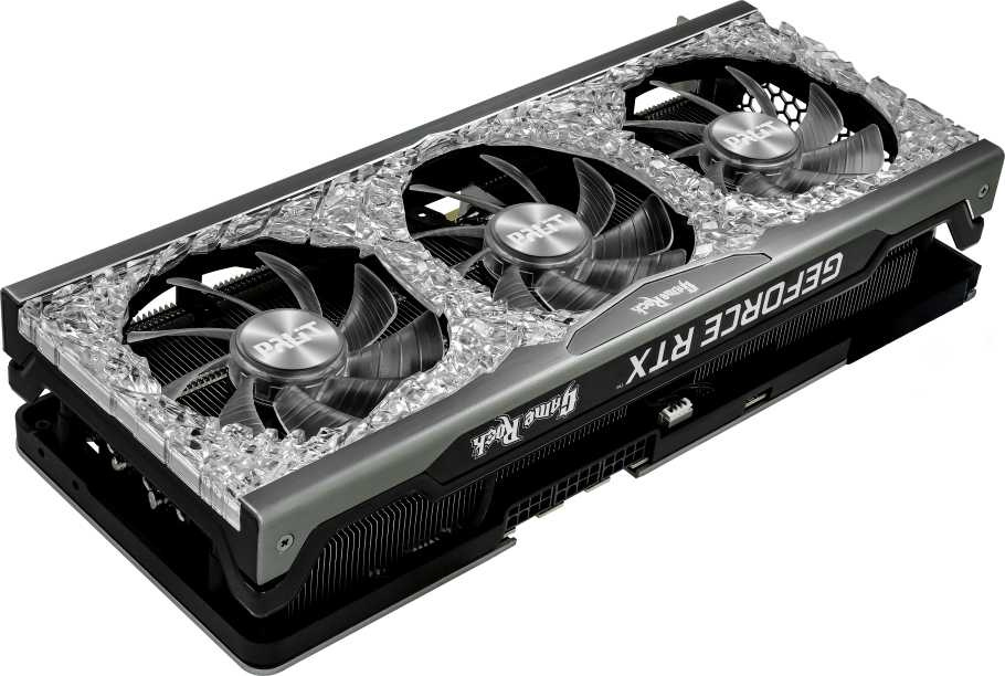 Видеокарта Palit PCI-E 4.0 PA-RTX3080Ti GAMEROCK OC12GB NVIDIA GeForce RTX 3080TI 12288Mb 384 GDDR6X 1365/19000 HDMIx1 DPx3 HDCP Ret — фото 6