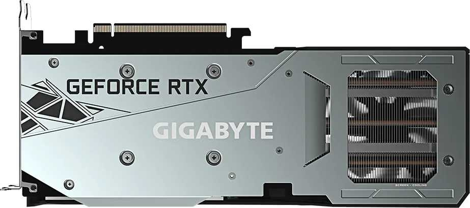 Видеокарта Gigabyte PCI-E 4.0 GV-N3060GAMING OC-12GD 2.0 LHR NVIDIA GeForce RTX 3060 12288Mb 192 GDDR6 1837/15000 HDMIx2 DPx2 HDCP Ret — фото 2