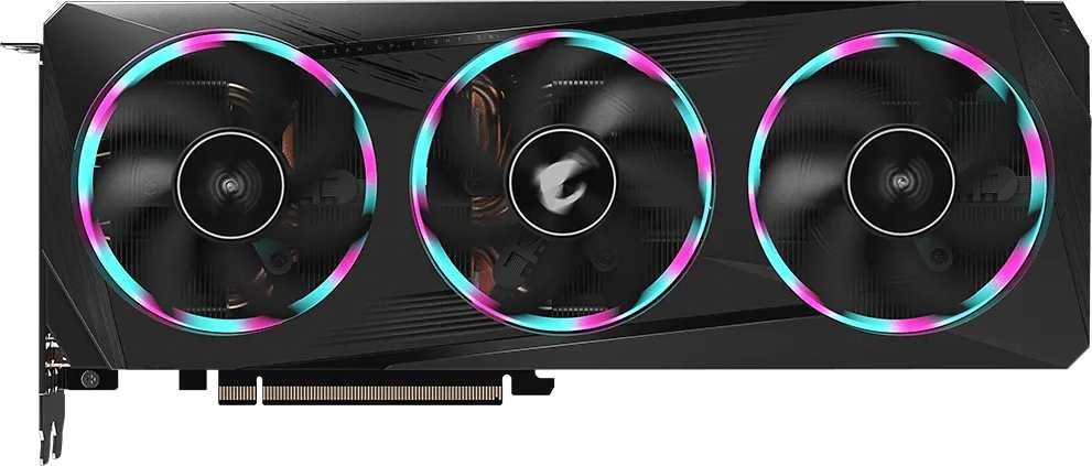 Видеокарта Gigabyte PCI-E 4.0 GV-N3060AORUS E-12GD 2.0 LHR NVIDIA GeForce RTX 3060 12288Mb 192 GDDR6 1867/15000 HDMIx2 DPx2 HDCP Ret
