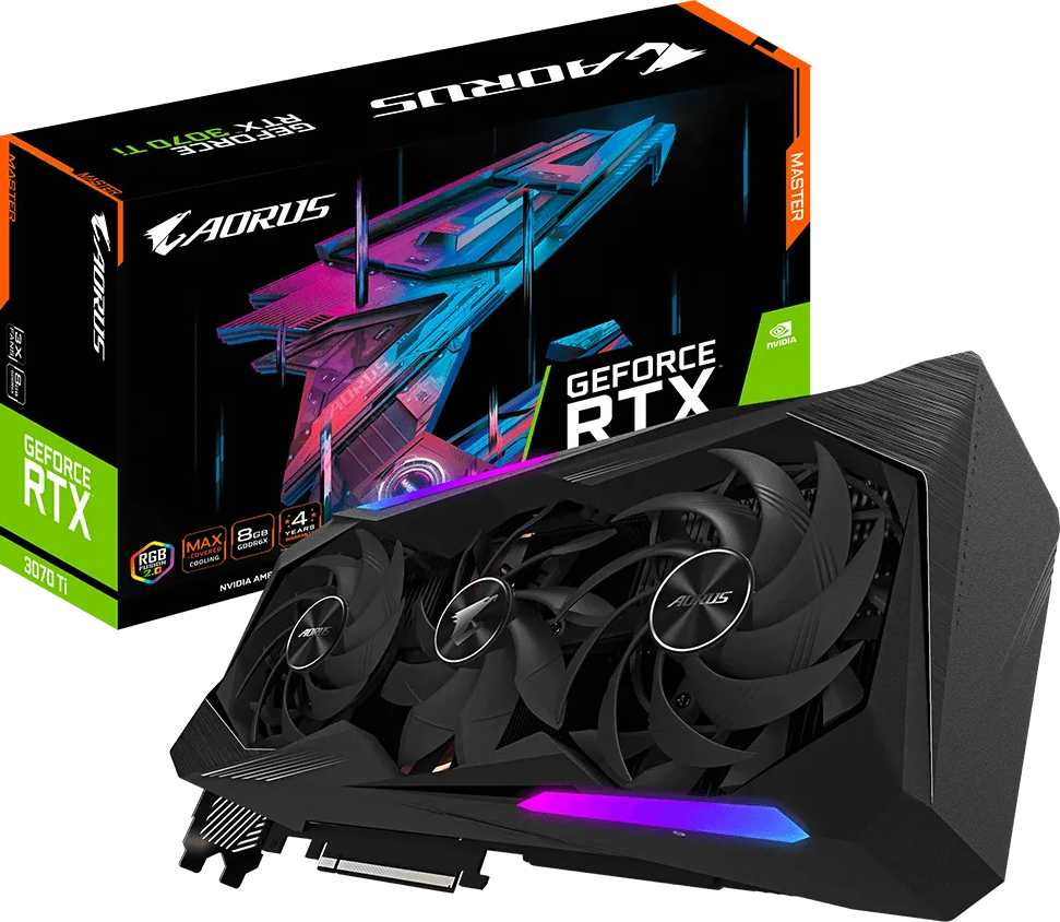 Видеокарта Gigabyte PCI-E 4.0 GV-N307TAORUS M-8GD NVIDIA GeForce RTX 3070TI 8192Mb 256 GDDR6X 1875/19000 HDMIx3 DPx3 HDCP Ret — фото 9