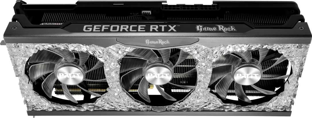 Видеокарта Palit PCI-E 4.0 PA-RTX3080 GAMEROCK 10G V1 LHR NVIDIA GeForce RTX 3080 10240Mb 320 GDDR6X 1440/19000 HDMIx1 DPx3 HDCP Ret — фото 9