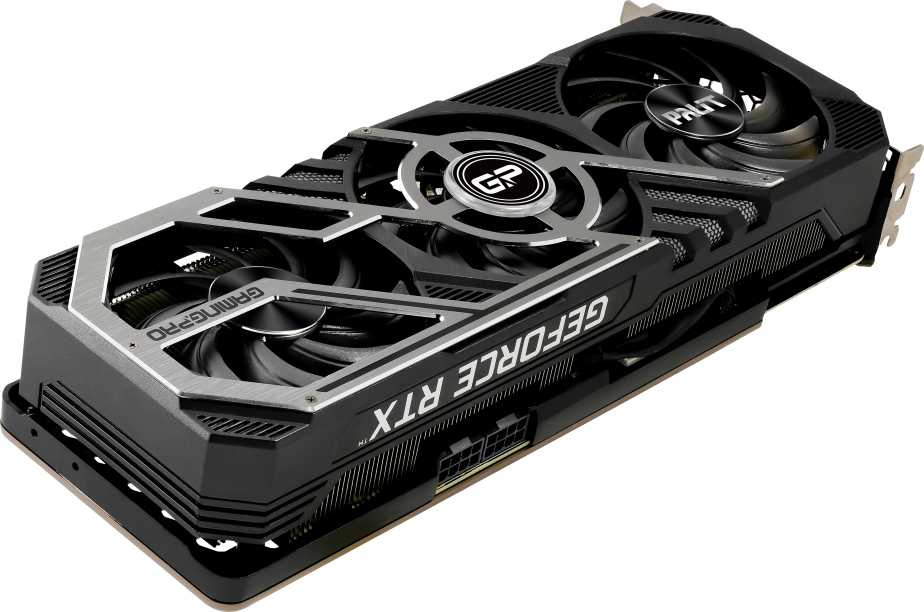 Видеокарта Palit PCI-E 4.0 PA-RTX3080 GAMINGPRO 10G V1 LHR NVIDIA GeForce RTX 3080 10240Mb 320 GDDR6X 1440/19000 HDMIx1 DPx3 HDCP Ret — фото 5