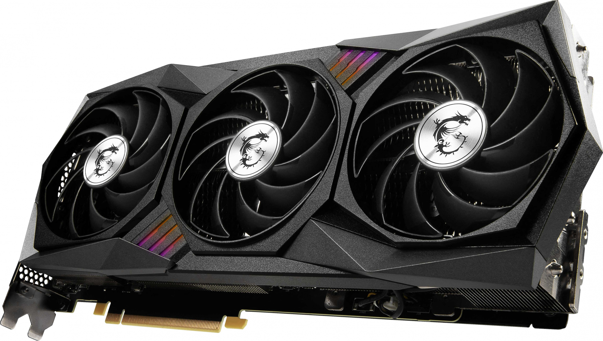 Видеокарта MSI PCI-E 4.0 RTX 3070 Ti GAMING X TRIO 8G NVIDIA GeForce RTX 3070TI 8192Mb 256 GDDR6X 1830/19000 HDMIx1 DPx3 HDCP Ret — фото 2