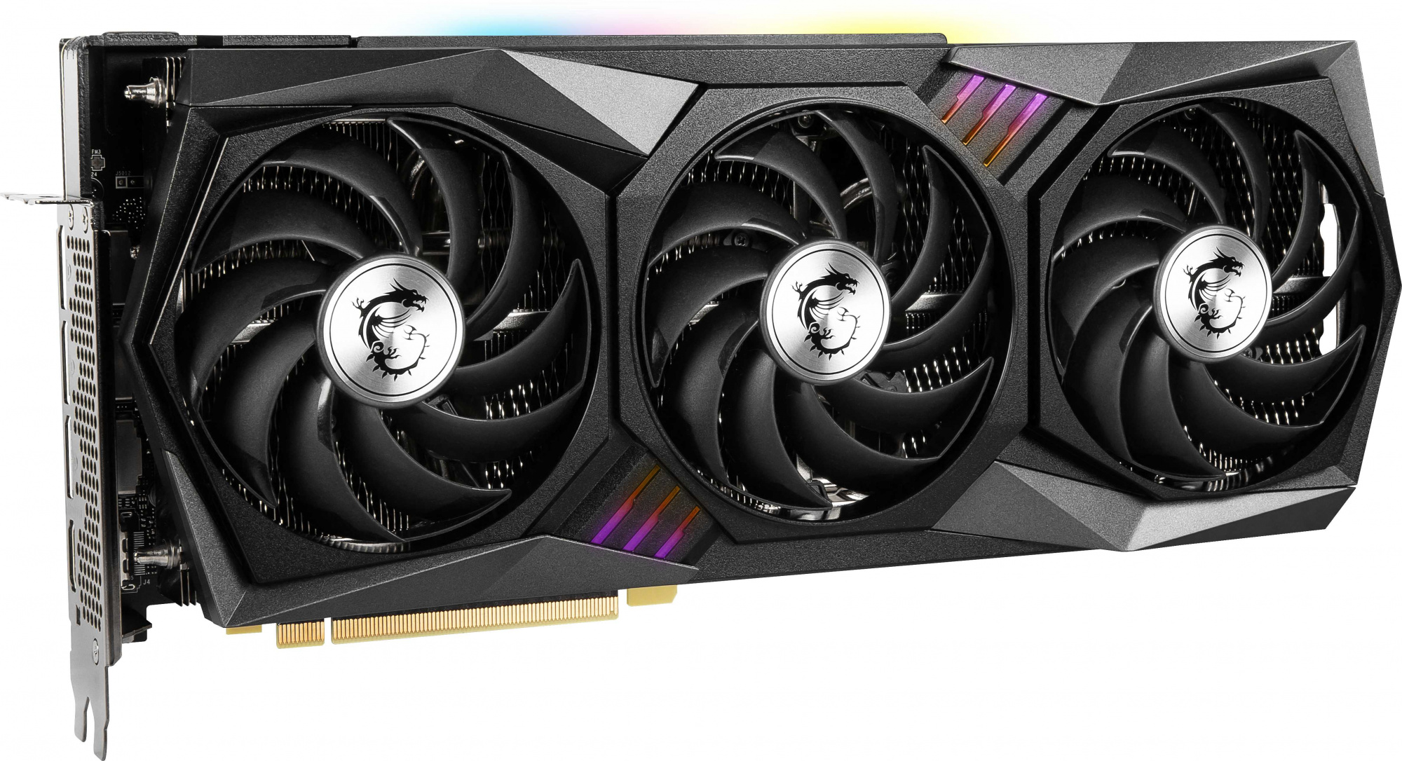 Видеокарта MSI PCI-E 4.0 RTX 3070 Ti GAMING X TRIO 8G NVIDIA GeForce RTX 3070TI 8192Mb 256 GDDR6X 1830/19000 HDMIx1 DPx3 HDCP Ret — фото 5