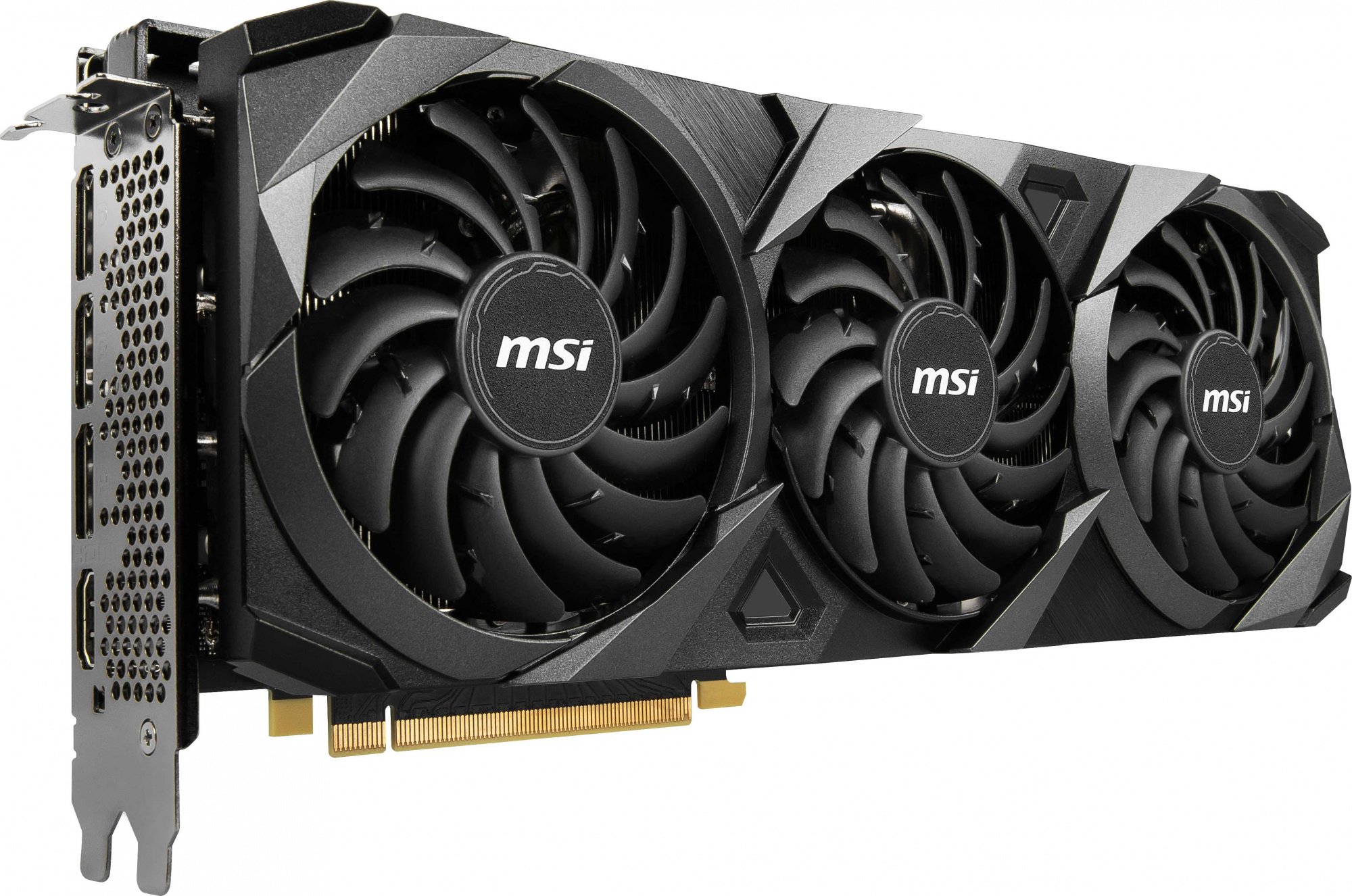 Видеокарта MSI PCI-E 4.0 RTX 3070 Ti VENTUS 3X 8G OC NVIDIA GeForce RTX 3070TI 8192Mb 256 GDDR6X 1800/19000 HDMIx1 DPx3 HDCP Ret — фото 4
