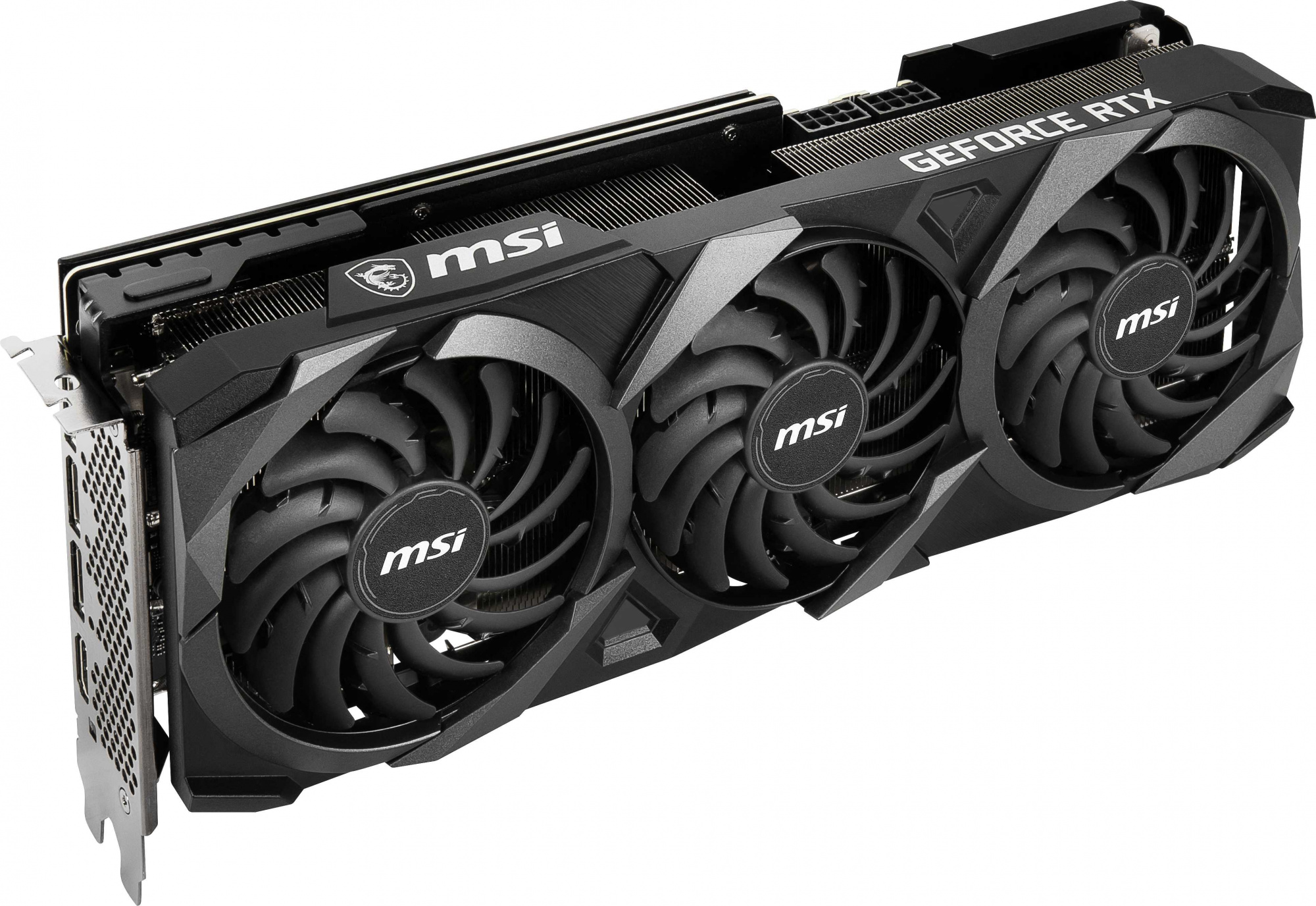 Видеокарта MSI PCI-E 4.0 RTX 3070 Ti VENTUS 3X 8G OC NVIDIA GeForce RTX 3070TI 8192Mb 256 GDDR6X 1800/19000 HDMIx1 DPx3 HDCP Ret — фото 7
