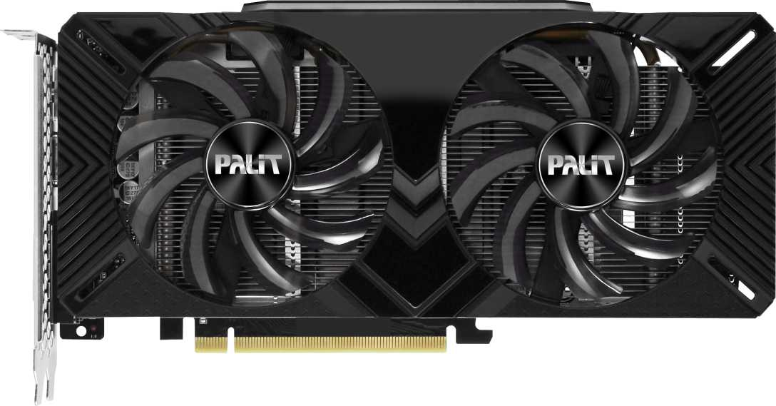 Видеокарта Palit PCI-E PA-GTX1660Ti DUAL 6G NVIDIA GeForce GTX 1660TI 6144Mb 192 GDDR6 1500/12000 DVIx1 HDMIx1 DPx1 HDCP Ret