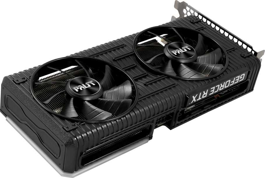 Видеокарта Palit PCI-E 4.0 PA-RTX3060Ti DUAL 8G V1 LHR NVIDIA GeForce RTX 3060Ti 8192Mb 256 GDDR6 1410/14000 HDMIx1 DPx3 HDCP Ret — фото 5