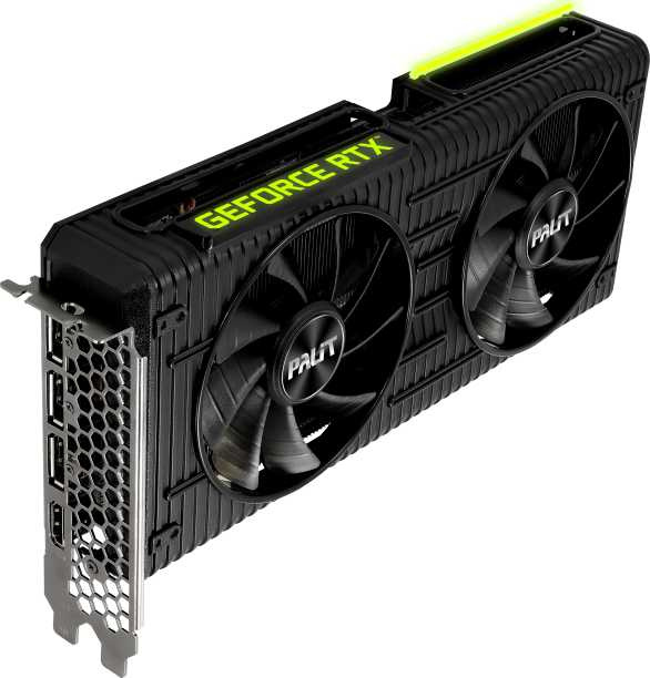 Видеокарта Palit PCI-E 4.0 PA-RTX3060Ti DUAL 8G V1 LHR NVIDIA GeForce RTX 3060Ti 8192Mb 256 GDDR6 1410/14000 HDMIx1 DPx3 HDCP Ret — фото 9