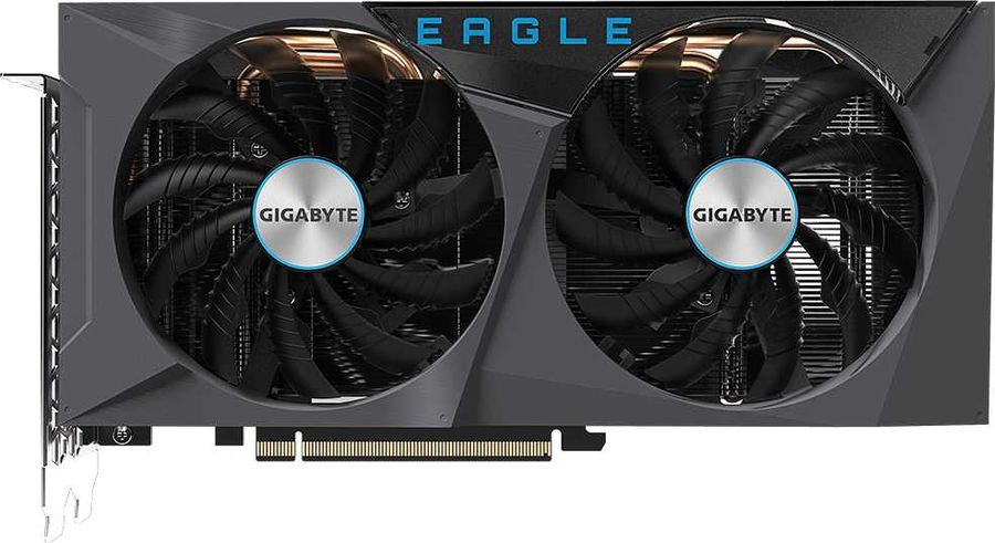 Видеокарта Gigabyte PCI-E 4.0 GV-N306TEAGLE OC-8GD 2.0 LHR NVIDIA GeForce RTX 3060Ti 8192Mb 256 GDDR6 1695/14000 HDMIx2 DPx2 HDCP Ret