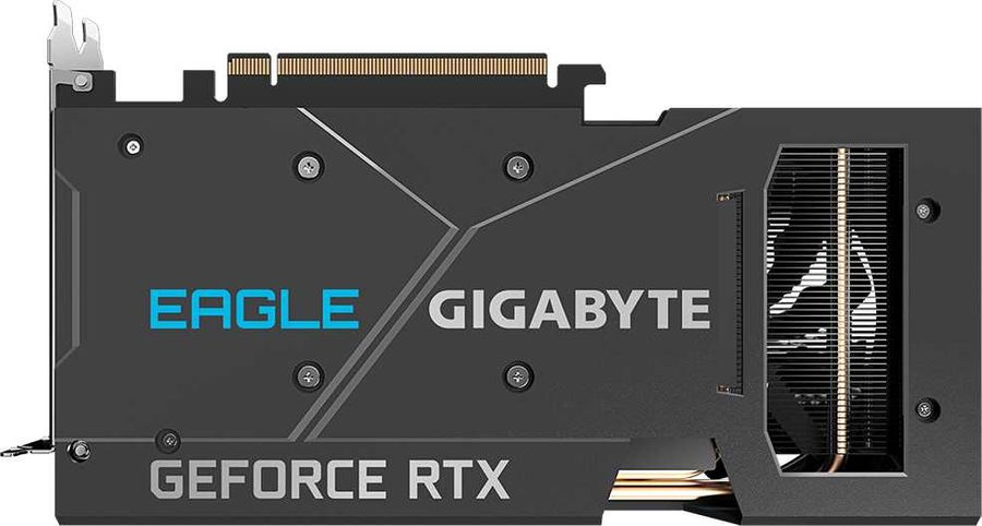 Видеокарта Gigabyte PCI-E 4.0 GV-N306TEAGLE-8GD 2.0 LHR NVIDIA GeForce RTX 3060Ti 8192Mb 256 GDDR6 1665/14000 HDMIx2 DPx2 HDCP Ret — фото 2