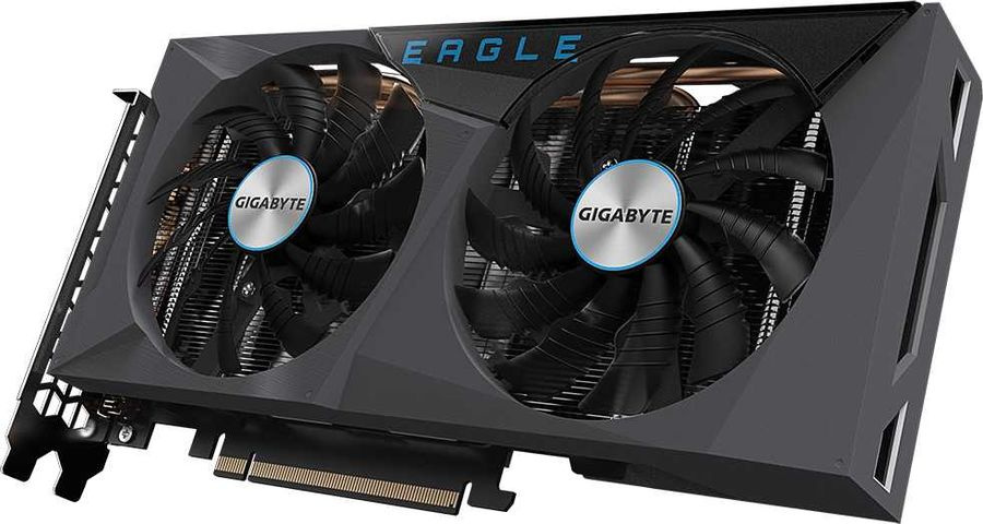 Видеокарта Gigabyte PCI-E 4.0 GV-N306TEAGLE-8GD 2.0 LHR NVIDIA GeForce RTX 3060Ti 8192Mb 256 GDDR6 1665/14000 HDMIx2 DPx2 HDCP Ret — фото 4