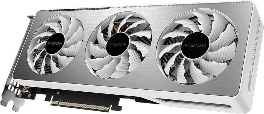 Видеокарта Gigabyte PCI-E 4.0 GV-N306TVISION OC-8GD 2.0 LHR NVIDIA GeForce RTX 3060Ti 8192Mb 256 GDDR6 1755/14000 HDMIx2 DPx2 HDCP Ret — фото 5
