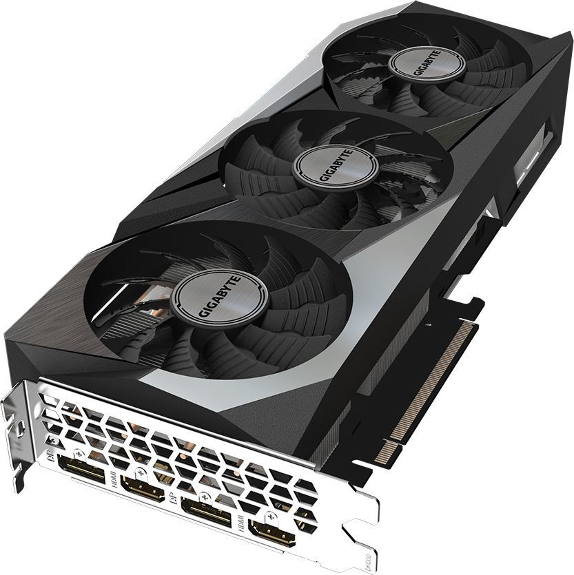 Видеокарта Gigabyte PCI-E 4.0 GV-N3070GAMING OC-8GD 2.0 LHR NVIDIA GeForce RTX 3070 8192Mb 256 GDDR6 1815/14000 HDMIx2 DPx2 HDCP Ret — фото 3