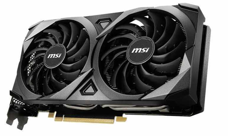 Видеокарта MSI PCI-E 4.0 RTX 3060 Ti VENTUS 2X 8G OCV1 LHR NVIDIA GeForce RTX 3060Ti 8192Mb 256 GDDR6 1695/14000 HDMIx1 DPx3 HDCP Ret — фото 2