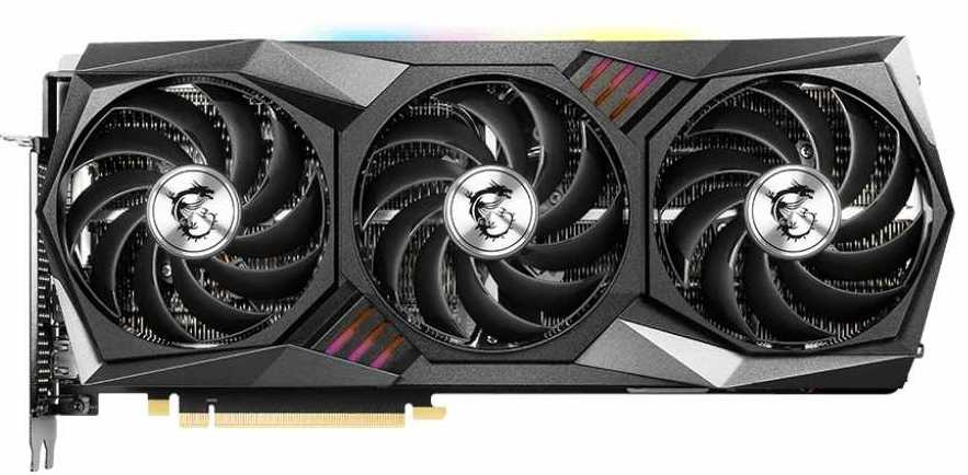 Видеокарта MSI PCI-E 4.0 RTX 3080 GAMING Z TRIO 10G LHR NVIDIA GeForce RTX 3080 10240Mb 320 GDDR6X 1830/19000 HDMIx1 DPx3 HDCP Ret — фото 2