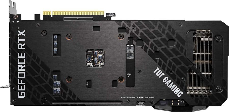 Видеокарта Asus PCI-E 4.0 TUF-RTX3060-O12G-V2-GAMING LHR NVIDIA GeForce RTX 3060 12288Mb 192 GDDR6 1852/15000 HDMIx2 DPx3 HDCP Ret — фото 2