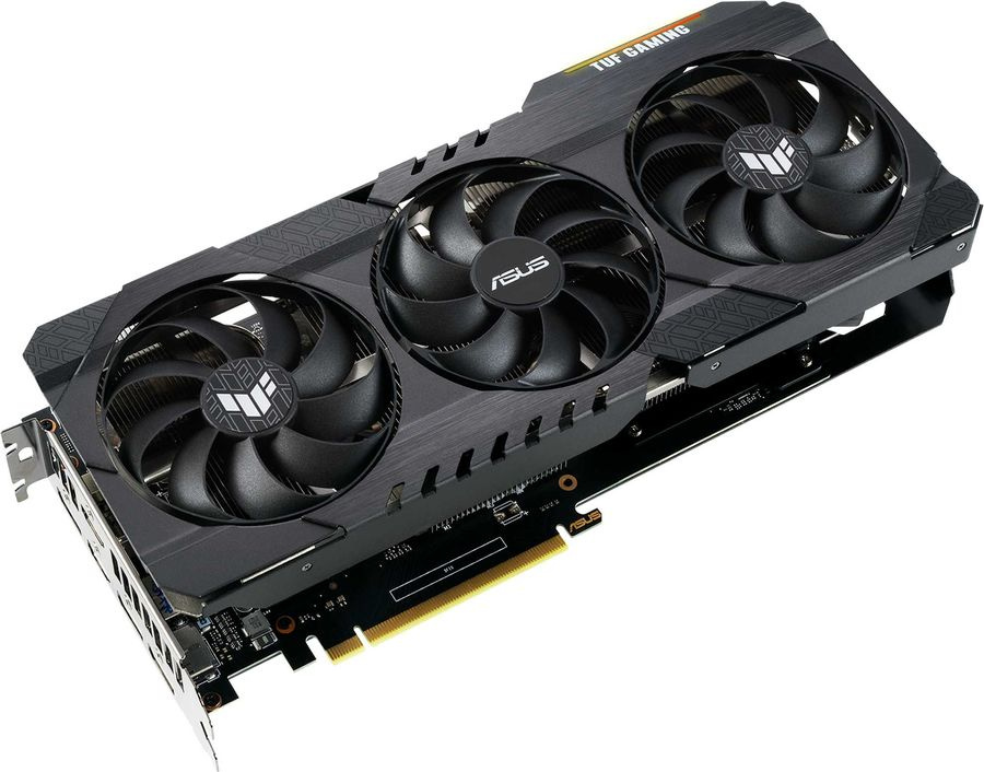 Видеокарта Asus PCI-E 4.0 TUF-RTX3060-O12G-V2-GAMING LHR NVIDIA GeForce RTX 3060 12288Mb 192 GDDR6 1852/15000 HDMIx2 DPx3 HDCP Ret — фото 3