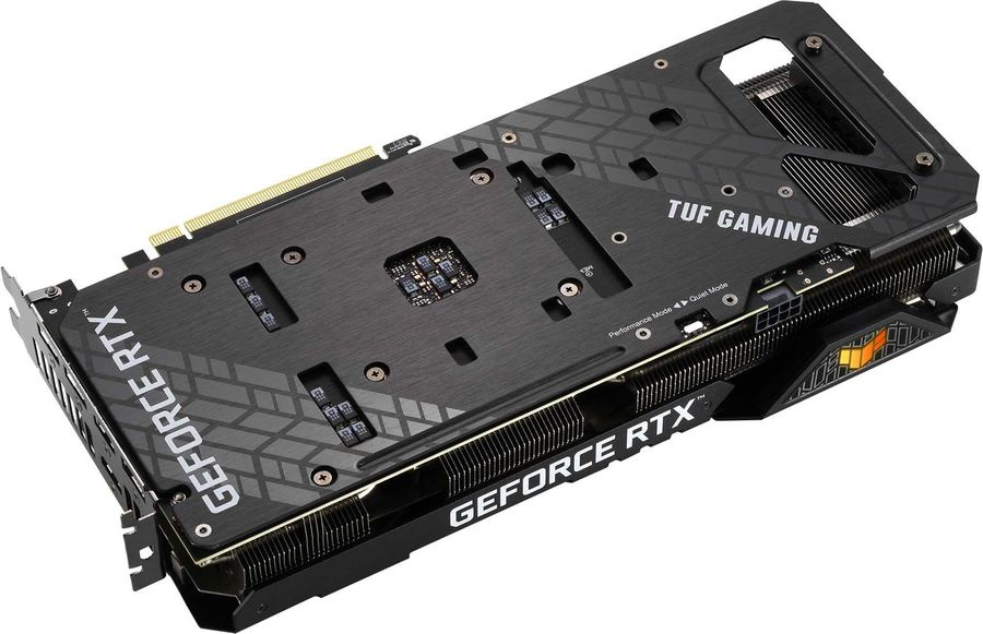 Видеокарта Asus PCI-E 4.0 TUF-RTX3060-O12G-V2-GAMING LHR NVIDIA GeForce RTX 3060 12288Mb 192 GDDR6 1852/15000 HDMIx2 DPx3 HDCP Ret — фото 4
