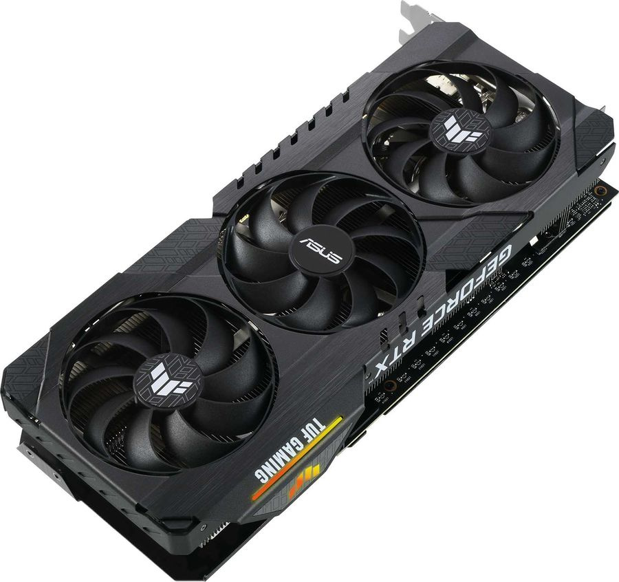 Видеокарта Asus PCI-E 4.0 TUF-RTX3060-O12G-V2-GAMING LHR NVIDIA GeForce RTX 3060 12288Mb 192 GDDR6 1852/15000 HDMIx2 DPx3 HDCP Ret — фото 5