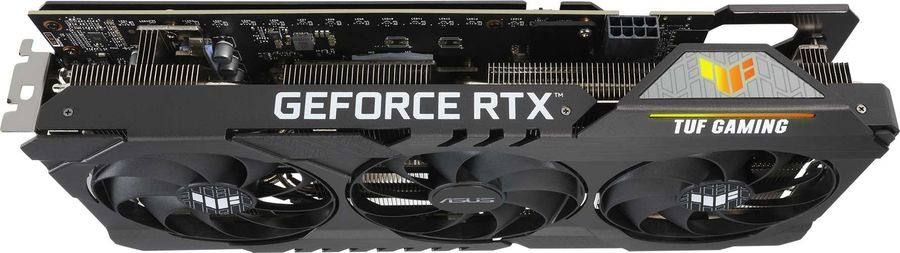 Видеокарта Asus PCI-E 4.0 TUF-RTX3060-O12G-V2-GAMING LHR NVIDIA GeForce RTX 3060 12288Mb 192 GDDR6 1852/15000 HDMIx2 DPx3 HDCP Ret — фото 7