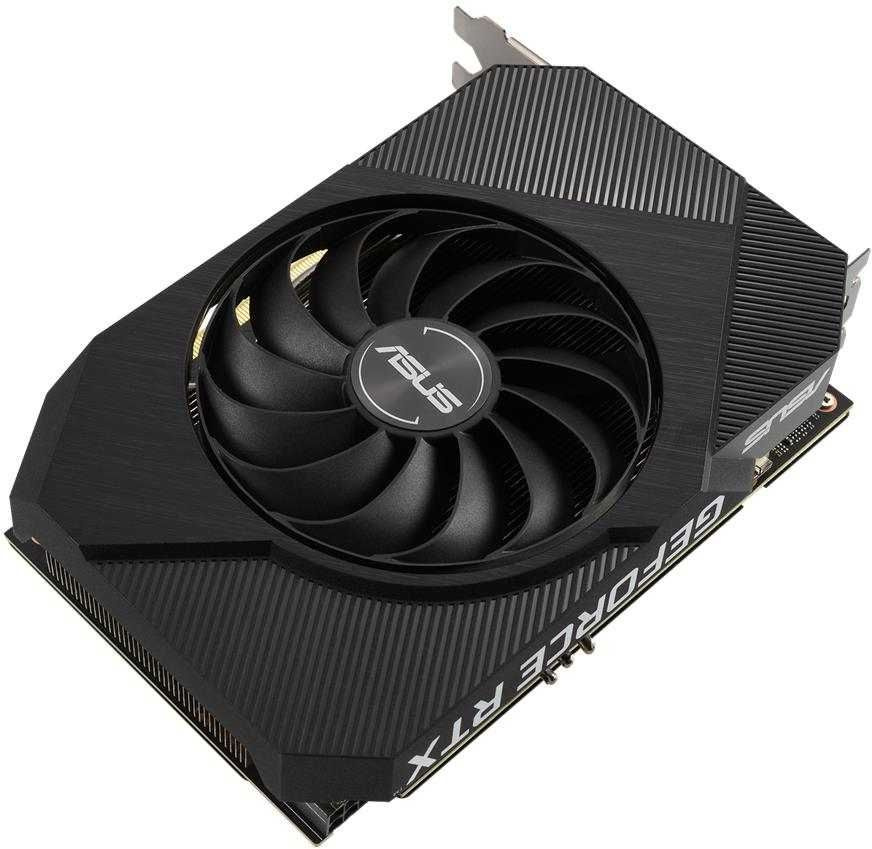 Видеокарта Asus PCI-E 4.0 PH-RTX3060-12G-V2 LHR NVIDIA GeForce RTX 3060 12288Mb 192 GDDR6 1777/15000 HDMIx1 DPx3 HDCP Ret — фото 4