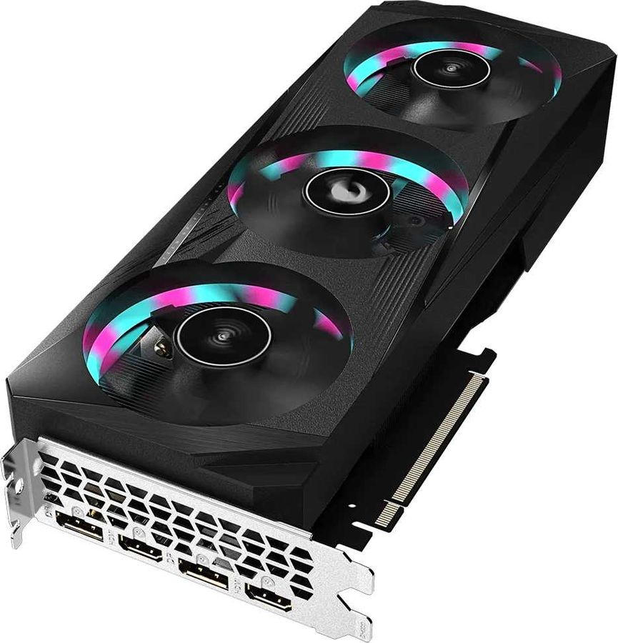 Видеокарта Gigabyte PCI-E 4.0 GV-N306TAORUS E-8GD 2.0 LHR NVIDIA GeForce RTX 3060Ti 8192Mb 256 GDDR6 1785/14000 HDMIx2 DPx2 HDCP Ret — фото 5
