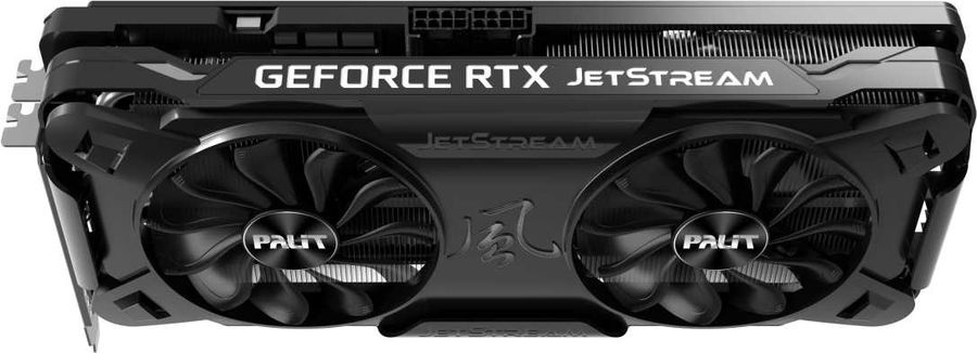 Видеокарта Palit PCI-E 4.0 PA-RTX3070 JETSTREAM OC 8G V1 LHR NVIDIA GeForce RTX 3070 8192Mb 256 GDDR6 1500/14000 HDMIx1 DPx3 HDCP Ret — фото 5
