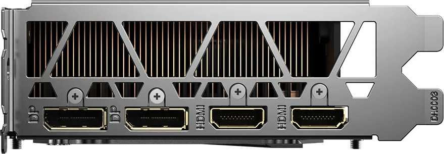 Видеокарта Gigabyte PCI-E 4.0 GV-N3080TURBO-10GD 2.0 LHR NVIDIA GeForce RTX 3080 10240Mb 320 GDDR6X 1710/19000 HDMIx2 DPx2 HDCP Ret — фото 8