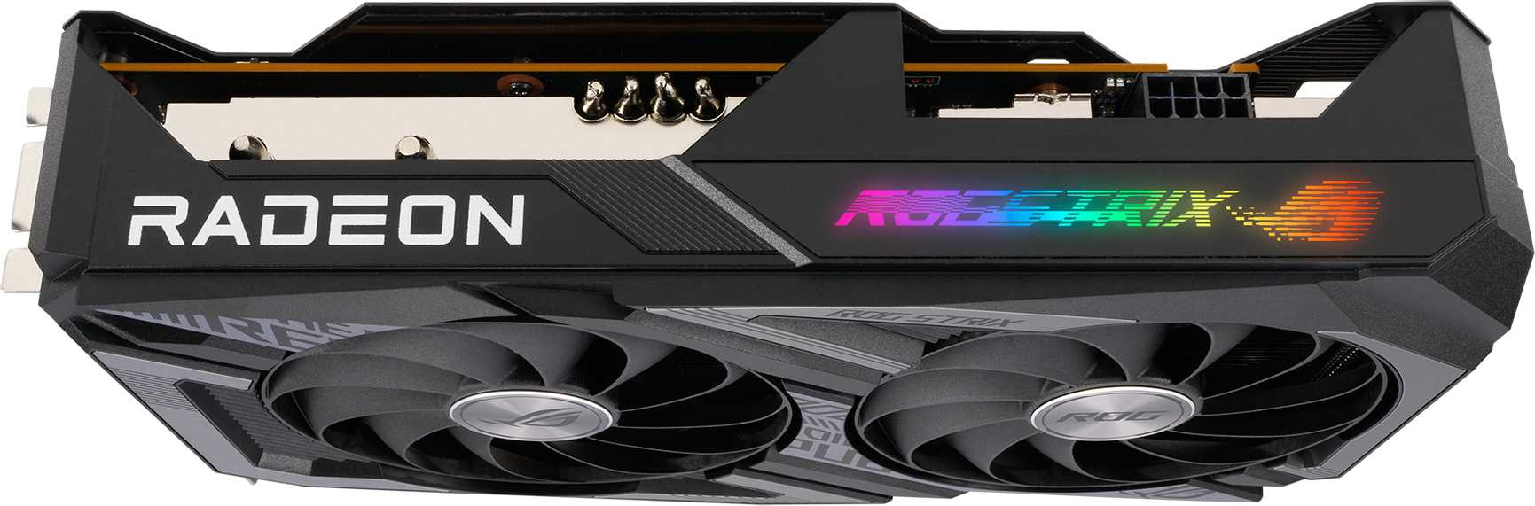 Видеокарта Asus PCI-E 4.0 ROG-STRIX-RX6600XT-O8G-GAMING AMD Radeon RX 6600XT 8192Mb 128 GDDR6 2428/16000 HDMIx1 DPx3 HDCP Ret — фото 6
