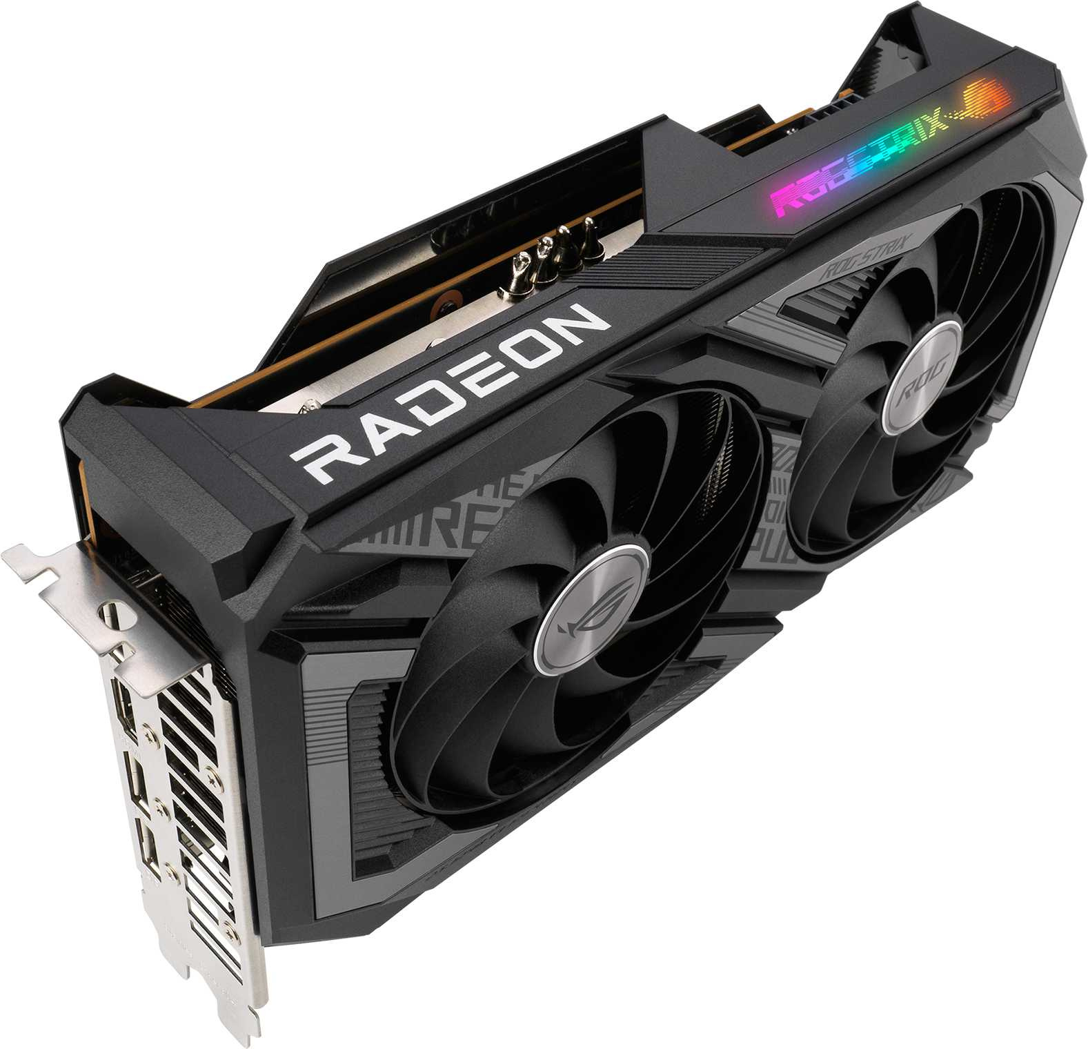 Видеокарта Asus PCI-E 4.0 ROG-STRIX-RX6600XT-O8G-GAMING AMD Radeon RX 6600XT 8192Mb 128 GDDR6 2428/16000 HDMIx1 DPx3 HDCP Ret — фото 7