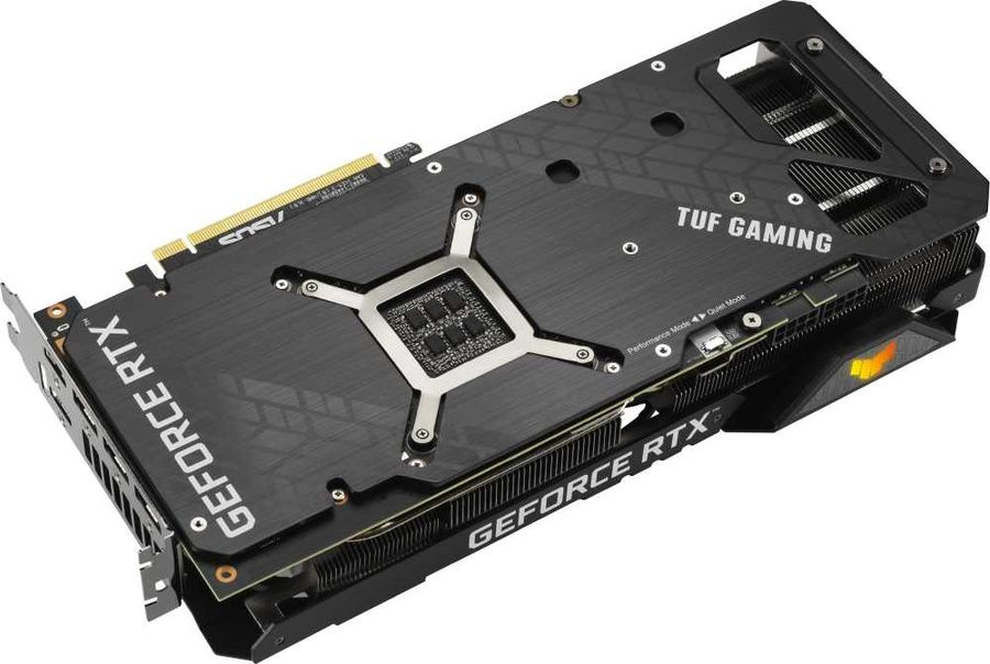 Видеокарта Asus PCI-E 4.0 TUF-RTX3080-O10G-V2-GAMING NVIDIA GeForce RTX 3080 10240Mb 320 GDDR6X 1440/19000 HDMIx2 DPx3 HDCP Ret — фото 2