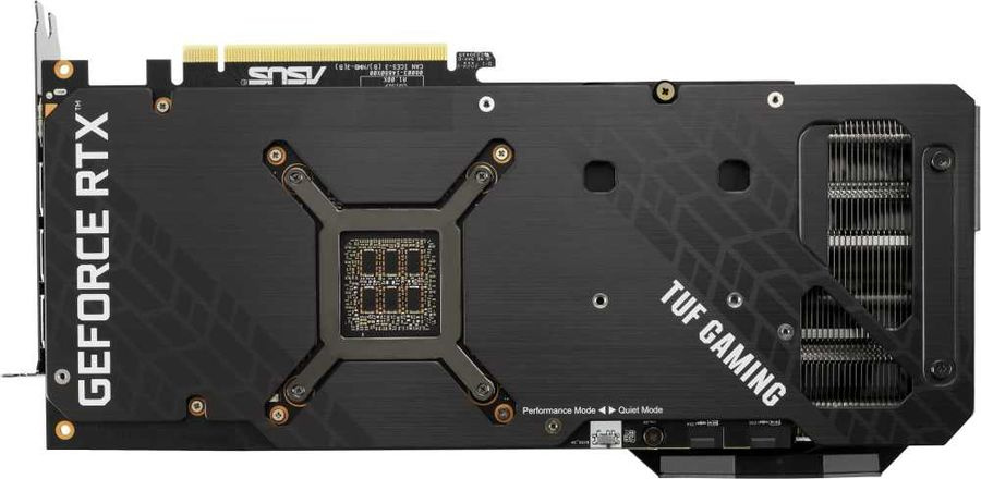 Видеокарта Asus PCI-E 4.0 TUF-RTX3080-O10G-V2-GAMING NVIDIA GeForce RTX 3080 10240Mb 320 GDDR6X 1440/19000 HDMIx2 DPx3 HDCP Ret — фото 5