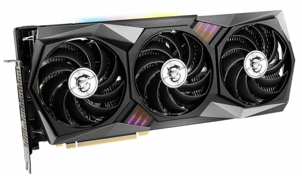 Видеокарта MSI PCI-E 4.0 RTX 3060 Ti GAMING Z TRIO 8G LHR NVIDIA GeForce RTX 3060Ti 8192Mb 256 GDDR6 1845/14000 HDMIx1 DPx3 HDCP Ret — фото 2