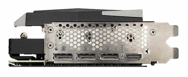 Видеокарта MSI PCI-E 4.0 RTX 3060 Ti GAMING Z TRIO 8G LHR NVIDIA GeForce RTX 3060Ti 8192Mb 256 GDDR6 1845/14000 HDMIx1 DPx3 HDCP Ret — фото 4