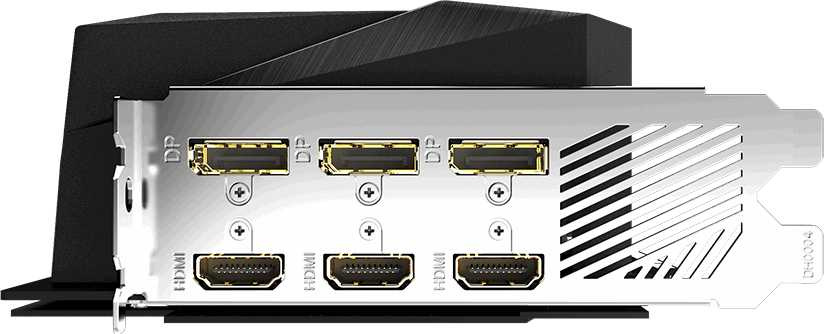 Видеокарта Gigabyte PCI-E 4.0 GV-N3070AORUS M-8GD 2.0 LHR NVIDIA GeForce RTX 3070 8192Mb 256 GDDR6 1845/14000 HDMIx3 DPx3 HDCP Ret — фото 7