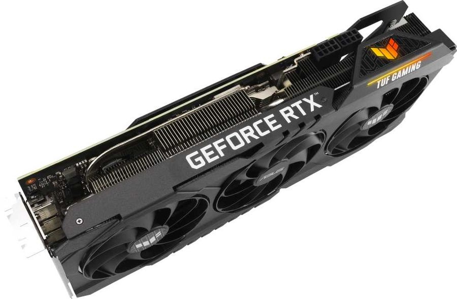 Видеокарта Asus PCI-E 4.0 TUF-RTX3080-10G-V2-GAMING NVIDIA GeForce RTX 3080 10240Mb 320 GDDR6X 1440/19000 HDMIx2 DPx3 HDCP Ret — фото 5