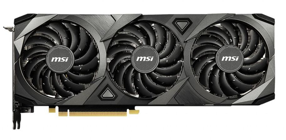 Видеокарта MSI PCI-E 4.0 RTX 3080 VENTUS 3X PLUS 10G OC LHR NVIDIA GeForce RTX 3080 10240Mb 320 GDDR6X 1740/19000 HDMIx1 DPx3 HDCP Ret — фото 4