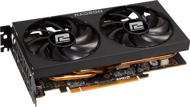 Видеокарта PowerColor PCI-E 4.0 AXRX 6600 8GBD6-3DH AMD Radeon RX 6600 8192Mb 128 GDDR6 2044/14000 HDMIx1 DPx3 HDCP Ret — фото 3