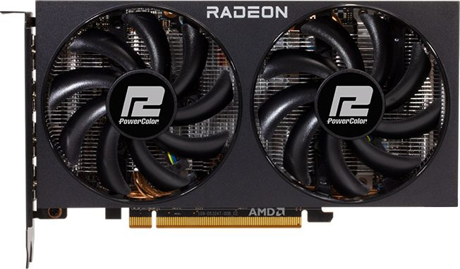 Видеокарта PowerColor PCI-E 4.0 AXRX 6600 8GBD6-3DH AMD Radeon RX 6600 8192Mb 128 GDDR6 2044/14000 HDMIx1 DPx3 HDCP Ret — фото 2