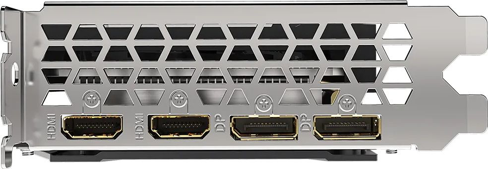 Видеокарта Gigabyte PCI-E 4.0 GV-R66EAGLE-8GD AMD Radeon RX 6600 8192Mb 128 GDDR6 2044/14000 HDMIx2 DPx2 HDCP Ret — фото 5