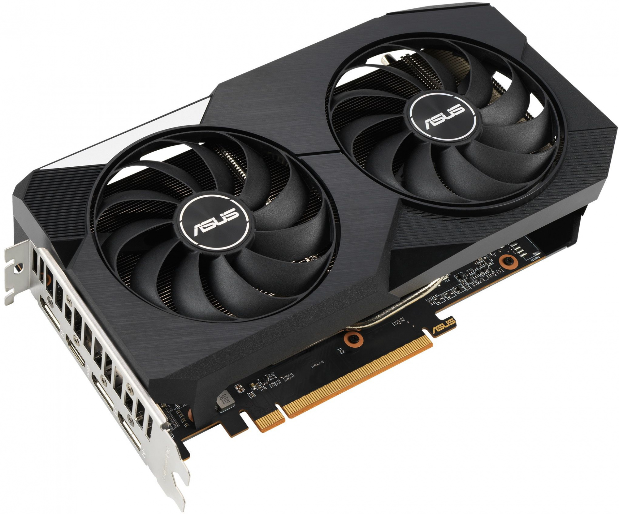 Видеокарта Asus PCI-E 4.0 DUAL-RX6600-8G AMD Radeon RX 6600 8192Mb 128 GDDR6 2044/14000 HDMIx1 DPx3 HDCP Ret — фото 2