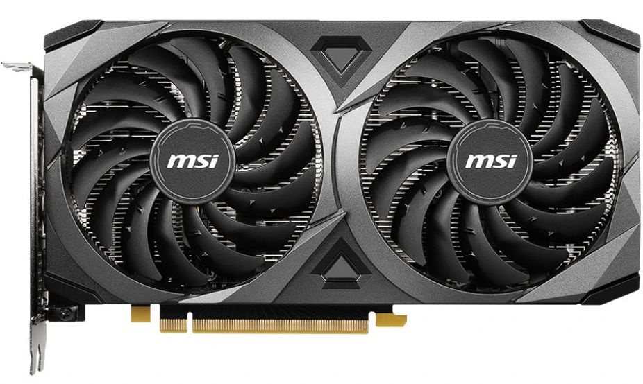 Видеокарта MSI PCI-E 4.0 RTX 3060 Ti VENTUS 2X 8G V1 LHR RU NVIDIA GeForce RTX 3060Ti 8192Mb 256 GDDR6 1665/14000 HDMIx1 DPx3 HDCP Ret