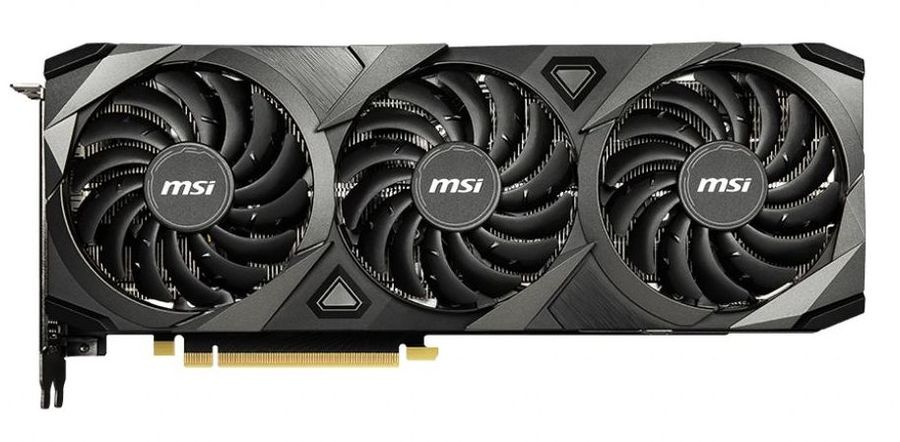 Видеокарта MSI PCI-E 4.0 RTX 3080 VENTUS 3X PLUS 10G OC LHR RU NVIDIA GeForce RTX 3080 10240Mb 320 GDDR6X 1740/19000 HDMIx1 DPx3 HDCP Ret